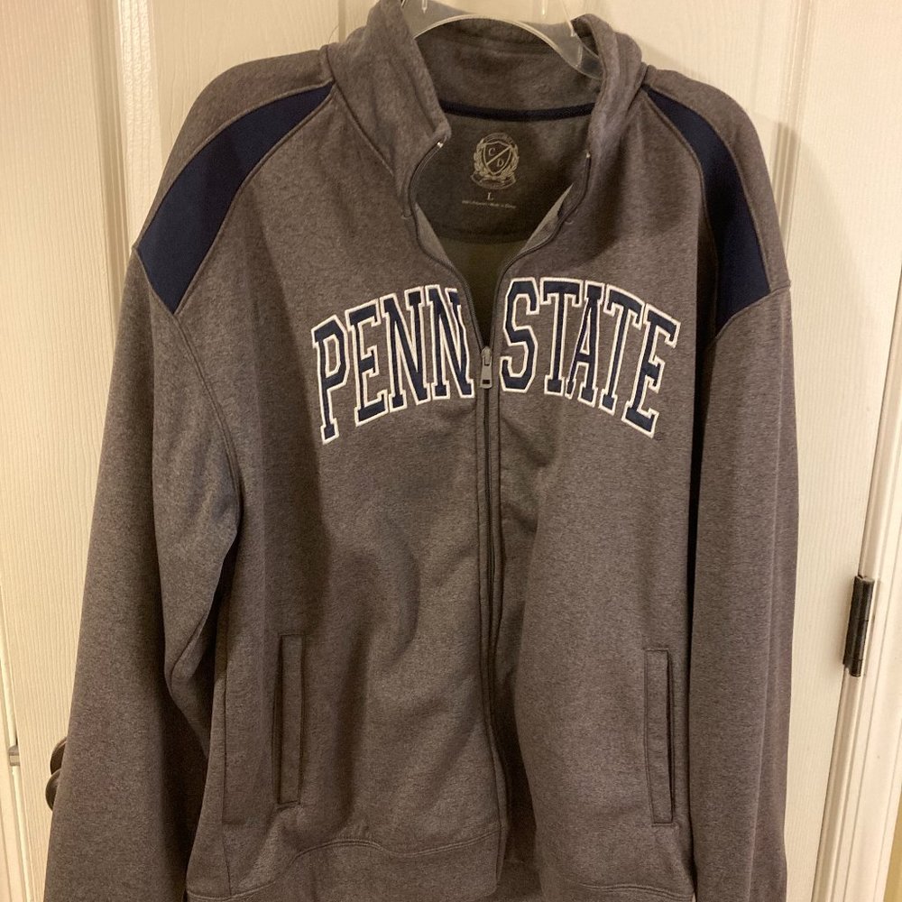 Penn State Sweatershirt Jacket. Full zip.